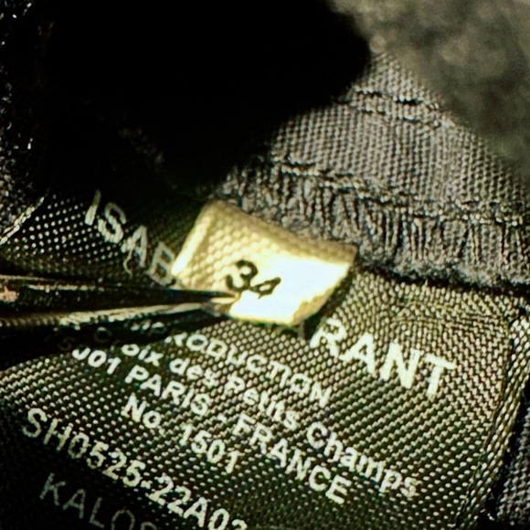 NWT Isabel Marant Étoile ‘Kalosco Belted Cotton Shorts’ in “Faded Night” Blue 2 - Picture 16 of 16